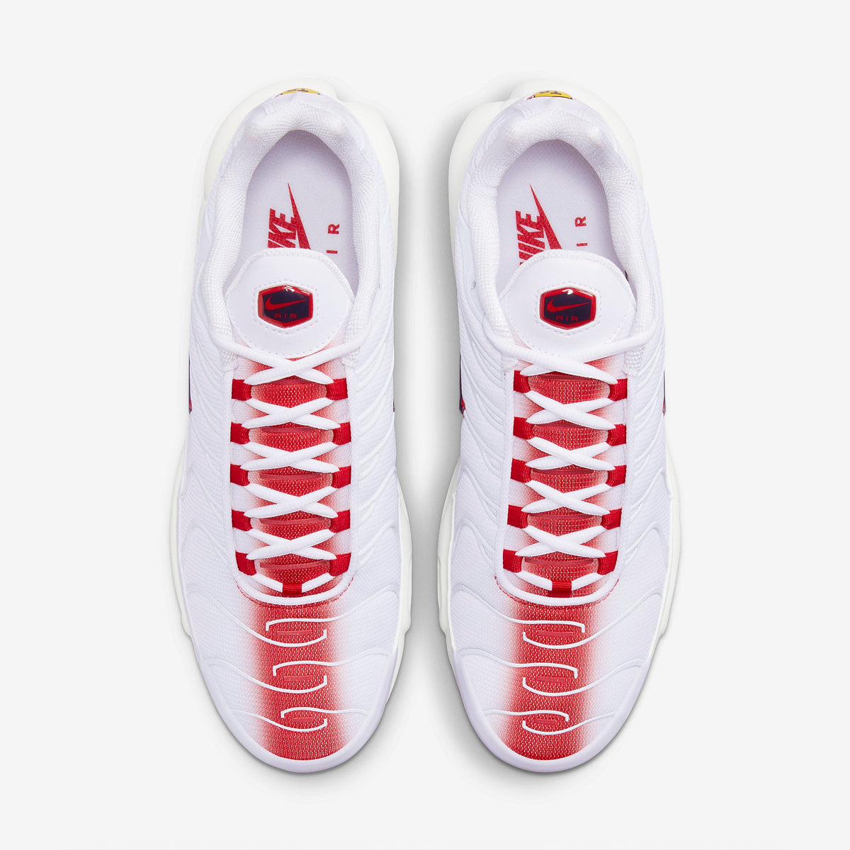 Nike Air Max Plus White & University Red